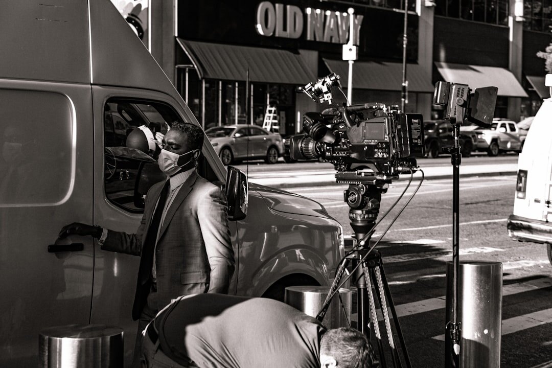 television director on set