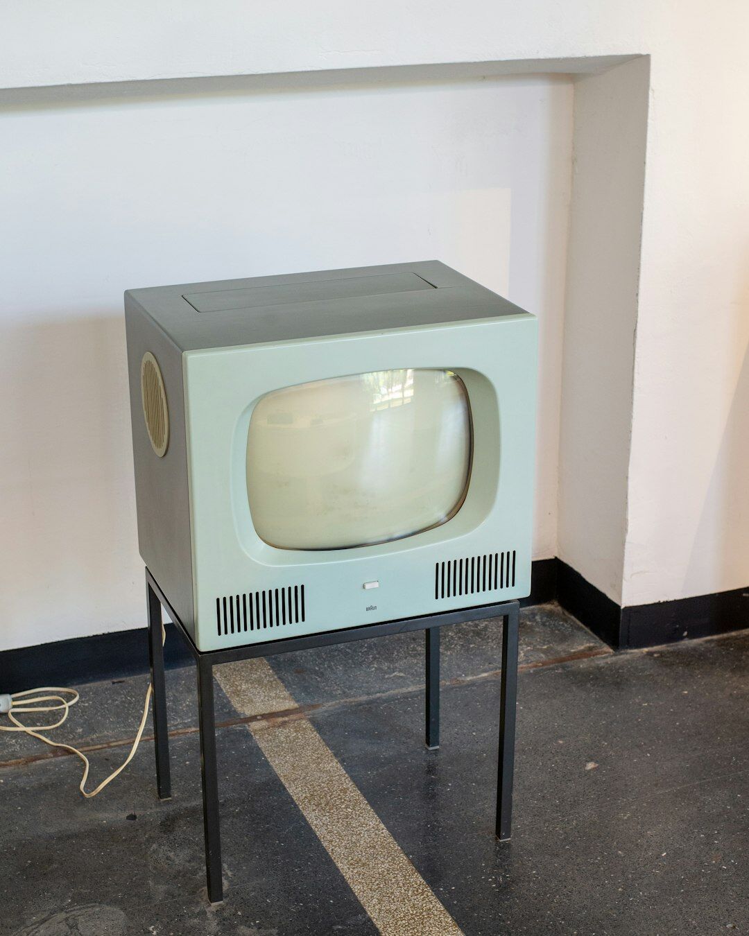 vintage television set