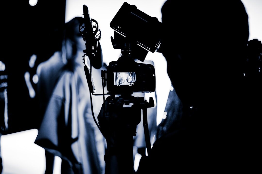 television studio behind the scenes